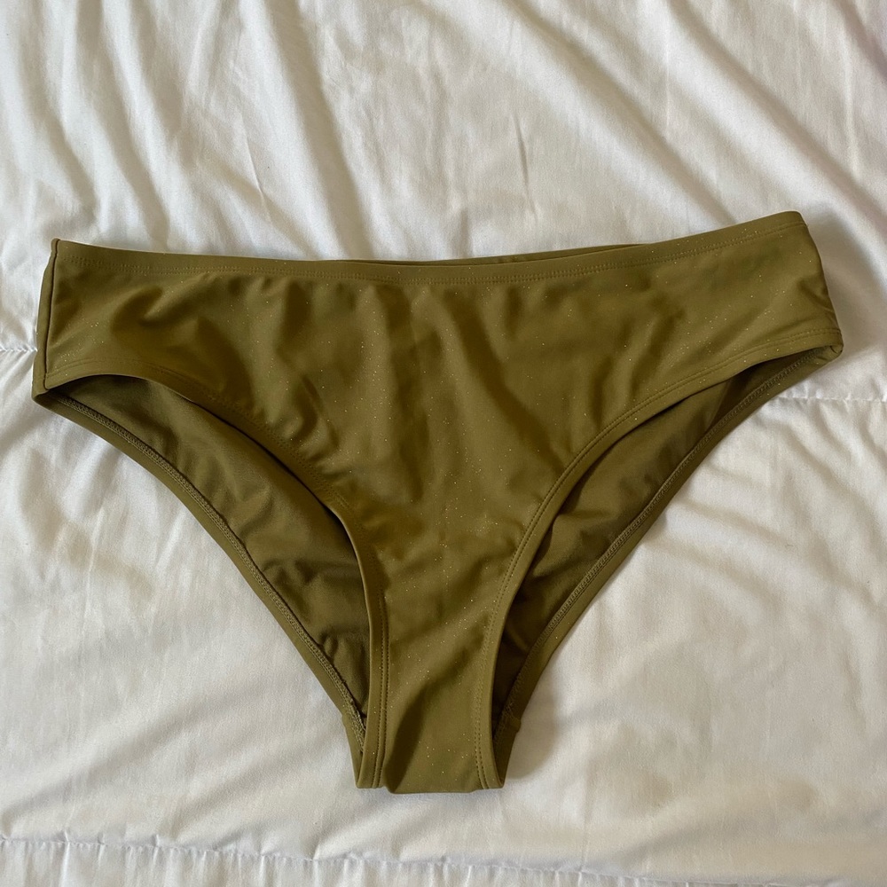Women’s Olive Green Bathing Suit Bottom